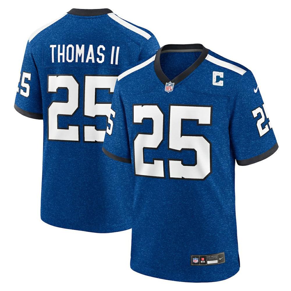 Rodney Thomas II Indianapolis Colts Alternate Game Jersey - Blue | Nike for sale