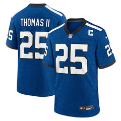 Rodney Thomas II Indianapolis Colts Alternate Game Jersey - Blue | Nike for sale
