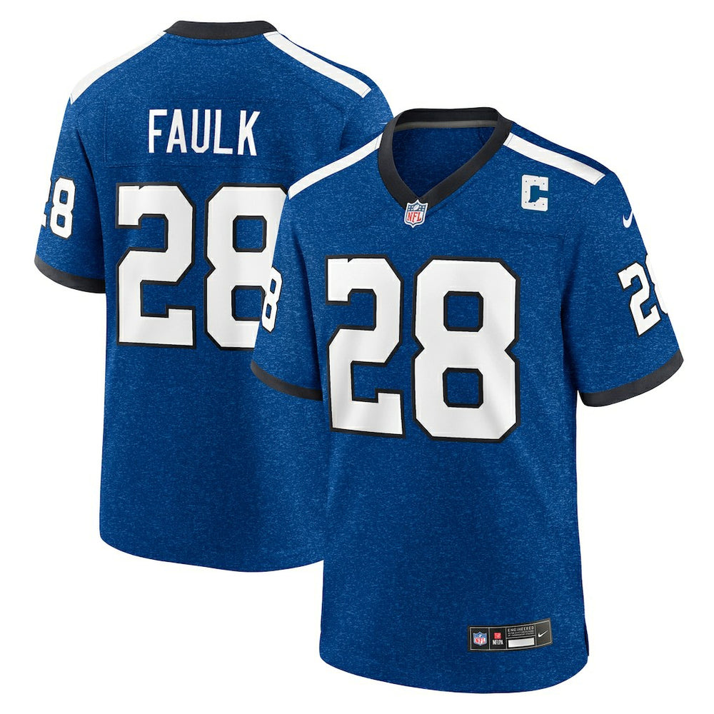 Marshall Faulk Indianapolis Colts Retired Player Alternate Game Jersey - Blue | Nike discount