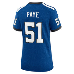 Kwity Paye Indianapolis Colts Women's Indiana Nights Alternate Game Jersey - Royal | Nike cheap