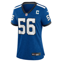 Quenton Nelson Indianapolis Colts Women's Indiana Nights Alternate Game Jersey - Royal | Nike online