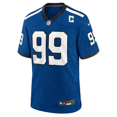 DeForest Buckner Indianapolis Colts Alternate Game Jersey - Blue | Nike cheap