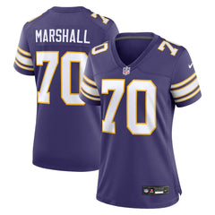 Jim Marshall Minnesota Vikings Women's Classic Retired Player Jersey - Purple | Nike discount