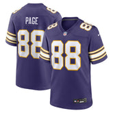 Alan Page Minnesota Vikings Retired Player Alternate Game Jersey - Purple | Nike for sale