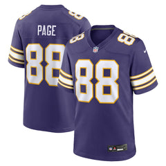 Alan Page Minnesota Vikings Retired Player Alternate Game Jersey - Purple | Nike for sale