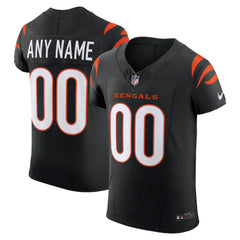 Cincinnati Bengals Team Vapor F.U.S.E. Elite Custom Jersey - Black | Nike outlet