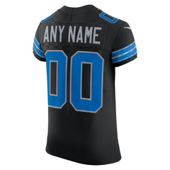Detroit Lions Alternate Vapor F.U.S.E. Elite Custom Jersey - Black | Nike on sale