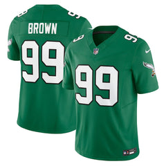 Jerome Brown Philadelphia Eagles Alternate Vapor F.U.S.E. Limited Jersey - Kelly Green | Nike discount