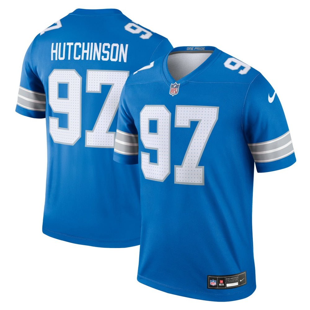 Aidan Hutchinson Detroit Lions Legend Player Performance Top - Blue | Nike outlet