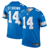 Amon-Ra St. Brown Detroit Lions Legend Player Performance Top - Blue | Nike for sale