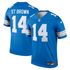 Amon-Ra St. Brown Detroit Lions Legend Player Performance Top - Blue | Nike for sale