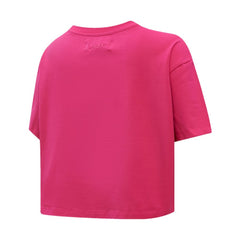 Tampa Bay Lightning Pro Standard Women's Triple Pink Cropped Boxy T-Shirt