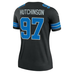 Aidan Hutchinson Detroit Lions Women's Alternate Legend Player Performance Top - Black | Nike on sale