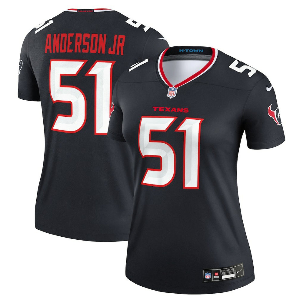 Will Anderson Jr. Houston Texans Women's Legend Player Performance Top - Navy | Nike outlet
