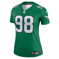 Jalen Carter Philadelphia Eagles Women's Alternate Legend Player Performance Top - Kelly Green | Nike sale