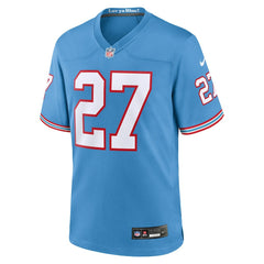Eddie George Tennessee Titans Retired Player Alternate Game Jersey - Light Blue | Nike online