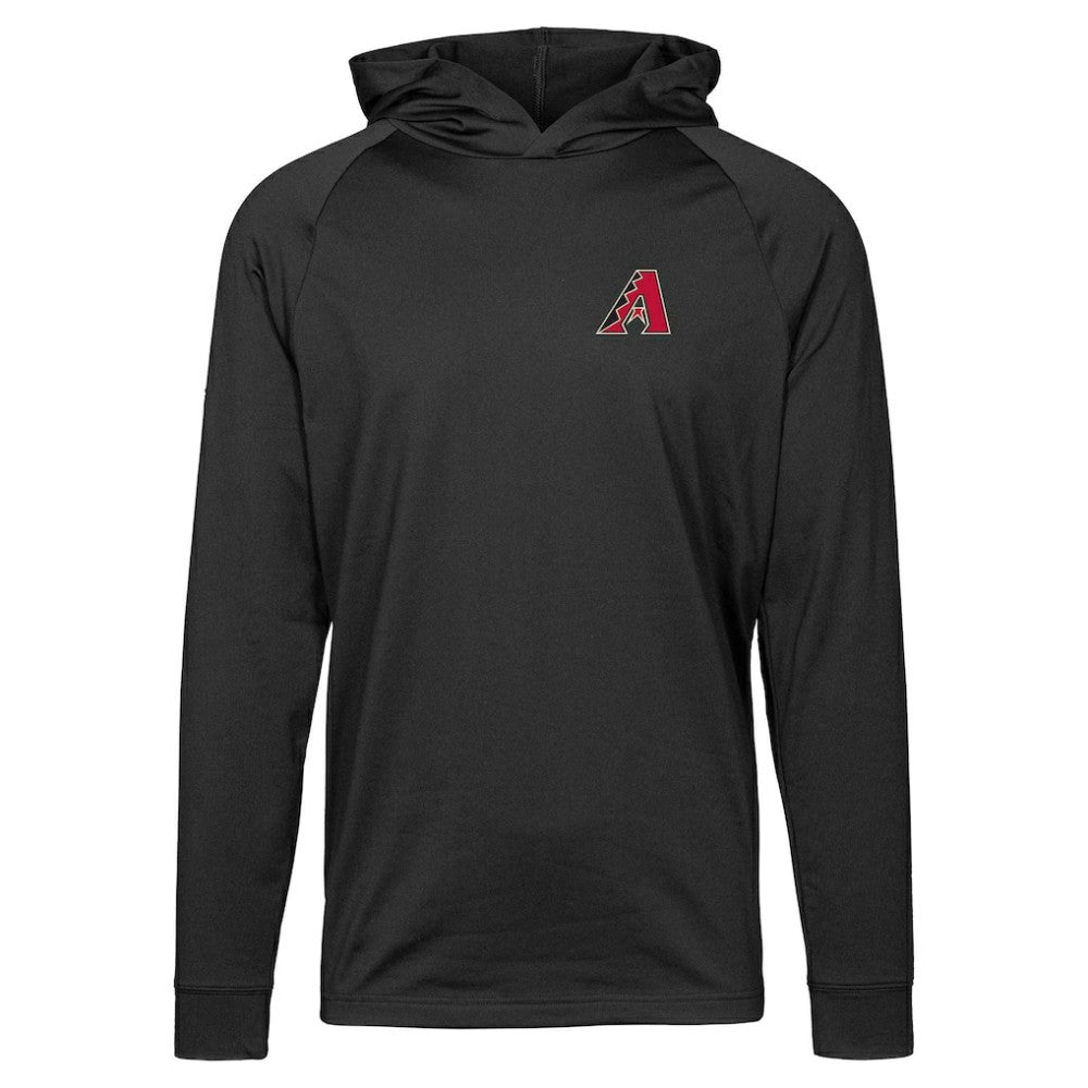 Arizona Diamondbacks Levelwear Dimension Insignia 2.0 Pullover Hoodie - Black