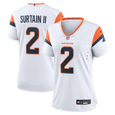 Patrick Surtain II Denver Broncos Women's Mile High Collection Game Jersey - White | Nike cheap