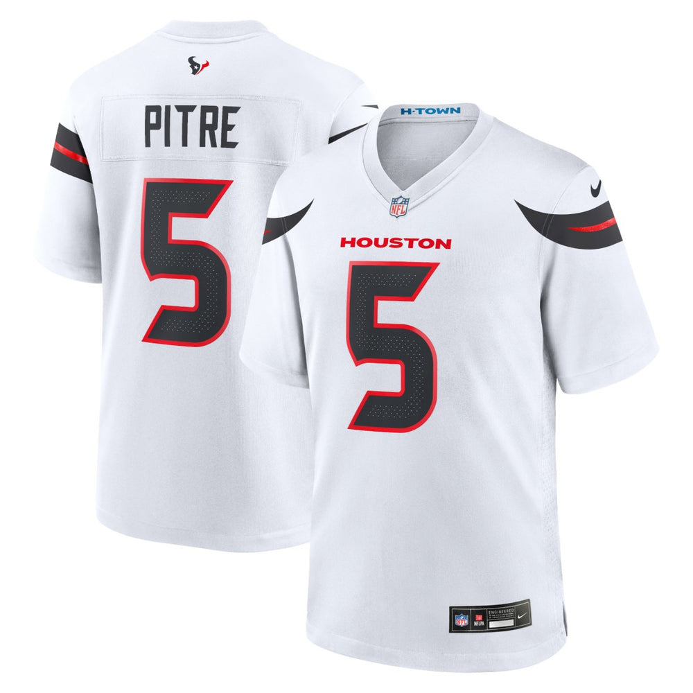 Jalen Pitre Houston Texans Game Jersey - White | Nike discount