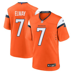 John Elway Denver Broncos Mile High Collection Retired Player Game Jersey - Orange | Nike outlet