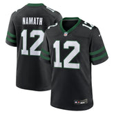 Joe Namath New York Jets Alternate Retired Player Game Jersey - Legacy Black | Nike online