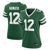 Joe Namath New York Jets Women's Retired Player Game Jersey - Legacy Green | Nike cheap