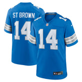 Amon-Ra St. Brown Detroit Lions Game Jersey - Blue | Nike on sale