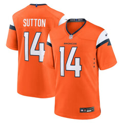 Courtland Sutton Denver Broncos Mile High Collection Game Jersey - Orange | Nike cheap
