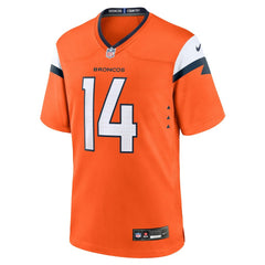 Courtland Sutton Denver Broncos Mile High Collection Game Jersey - Orange | Nike cheap