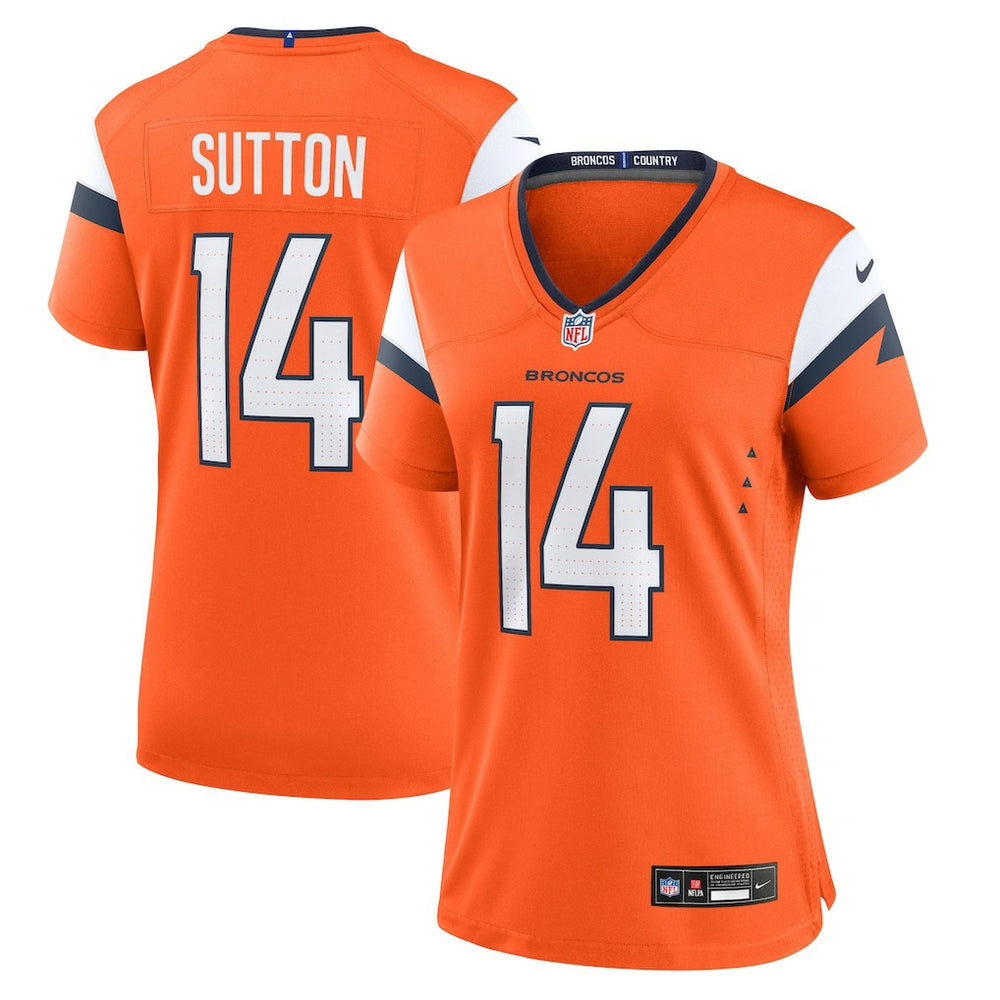 Courtland Sutton Denver Broncos Women's Mile High Collection Game Jersey - Orange | Nike outlet