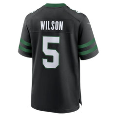 Garrett Wilson New York Jets Alternate Game Jersey - Legacy Black | Nike sale