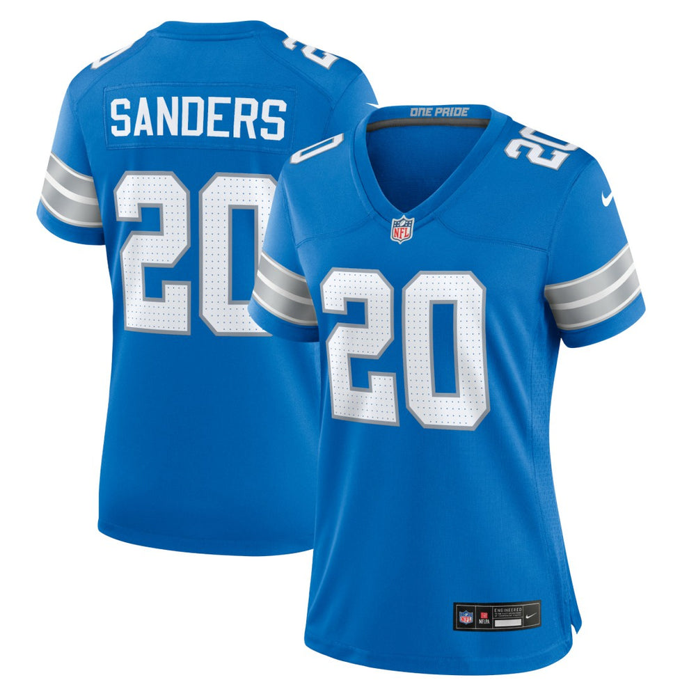 Barry Sanders Detroit Lions Women's Retired Player Game Jersey - Blue | Nike on sale