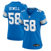 Penei Sewell Detroit Lions Women's Game Jersey - Blue | Nike outlet