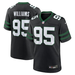 Quinnen Williams New York Jets Alternate Game Jersey - Legacy Black | Nike for sale