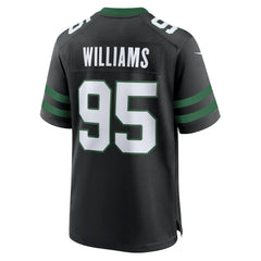 Quinnen Williams New York Jets Alternate Game Jersey - Legacy Black | Nike for sale
