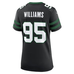 Quinnen Williams New York Jets Women's Alternate Game Jersey - Legacy Black | Nike outlet