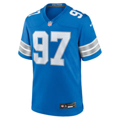 Aidan Hutchinson Detroit Lions Game Jersey - Blue | Nike cheap