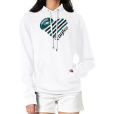 Philadelphia Eagles G-III 4Her by Carl Banks Women's Heart Graphic Fleece Pullover Hoodie - White discount