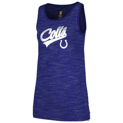 Indianapolis Colts New Era Women's Space Dye Active Tank Top - Royal sale