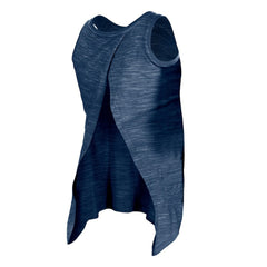 New England Patriots New Era Women's Space Dye Active Tank Top - Navy sale