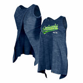 Seattle Seahawks New Era Women's Space Dye Active Tank Top - College Navy sale