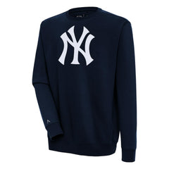 New York Yankees Antigua Victory Pullover Sweatshirt - Navy