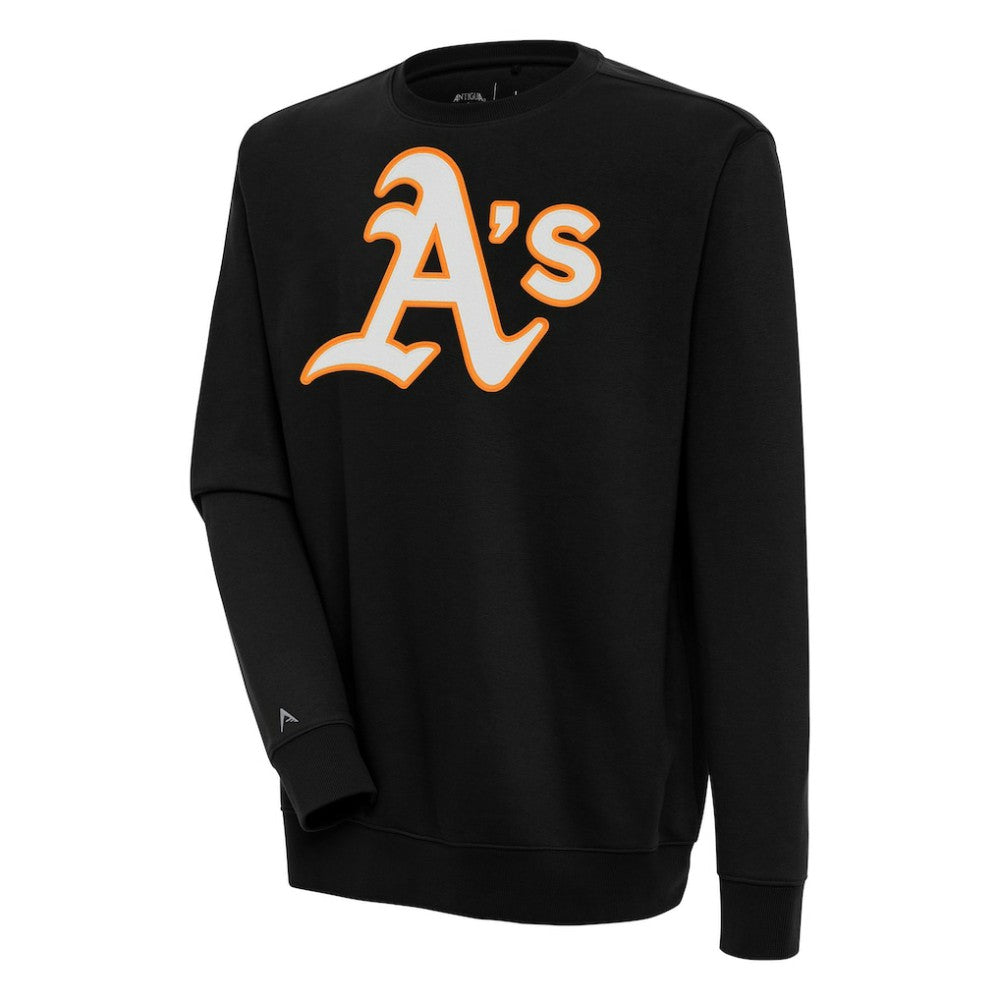 Athletics Antigua Victory Pullover Sweatshirt - Black