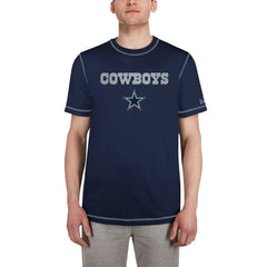 Dallas Cowboys New Era Third Down Puff Print T-Shirt - Navy sale