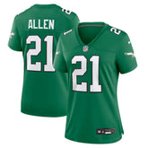 Eric Allen Philadelphia Eagles Women's Alternate Game Jersey - Kelly Green | Nike for sale
