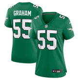 Brandon Graham Philadelphia Eagles Women's Alternate Game Jersey - Kelly Green | Nike for sale
