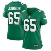 Lane Johnson Philadelphia Eagles Women's Alternate Game Jersey - Kelly Green | Nike outlet