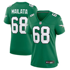 Jordan Mailata Philadelphia Eagles Women's Alternate Game Jersey - Kelly Green | Nike sale