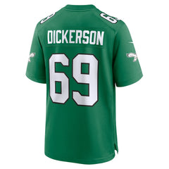 Landon Dickerson Philadelphia Eagles Alternate Game Jersey - Kelly Green | Nike online