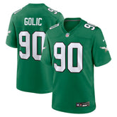 Mike Golic Philadelphia Eagles Retired Player Alternate Game Jersey - Kelly Green | Nike discount